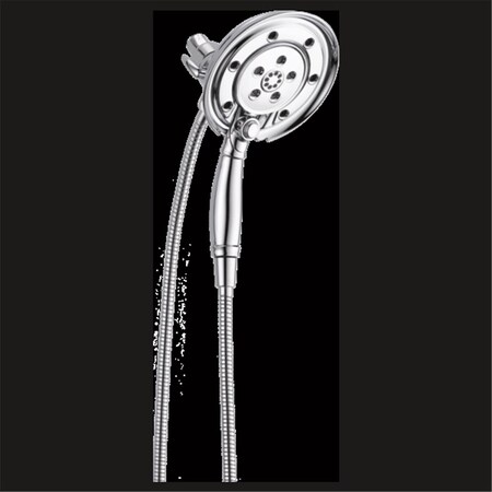 Delta Delta 58471-PK Universal Showering Components H2Okinetic In2ition 4-Setting Two-in-One Shower - Chrome 58471-PK